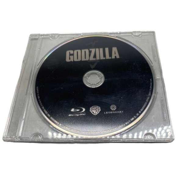 Godzilla blue ray WB 2014 English action movie READ - Picture 1 of 5